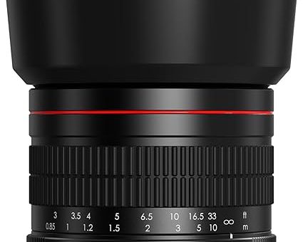 EF 85mm F1.8 Portrait Lens – Medium Telephoto Manual Focus SLR Cameras Lens for Canon EOS Rebel T Series (T8i/T7i/T7/T6/T3i/T2i/4000D/850D/SL3/SL2) & High-End DSLRs (6D Mark II/5D Mark IV/90D/80D/77D)