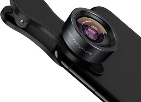 KEYWING Fisheye Lens 198° Fish Eye Phone Camera Lens Kit for iPhone Fish Bowl Camera Lens Attachments for iPhone 7 8 x xr 11 12 13 pro max Samsung Smartphone Black